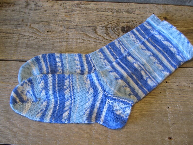 Superwash Wool Diabetic Socks W 8-9 W 8-9 shoe size Ready to Ship Today!!