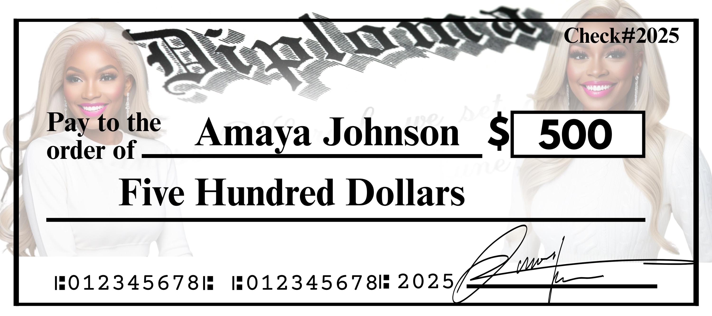 Editable Life-size Check Template - Digital Download Only | Canva Pro ...