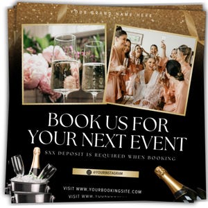 Evenementplanner flyer, evenementcanva-sjabloon, evenementplanner, flyer, doe-het-sjabloon, bedrijfssjabloon evenementplanning, Instagram-sjabloon, doe-het-zelf