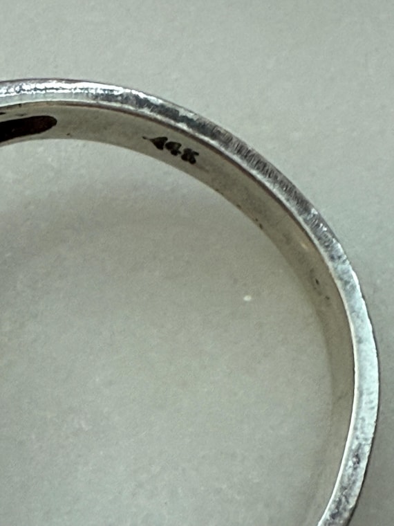 14k White Gold and Citrine Statement Ring - image 6