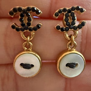 Chanel Signed Vintage Earrings
