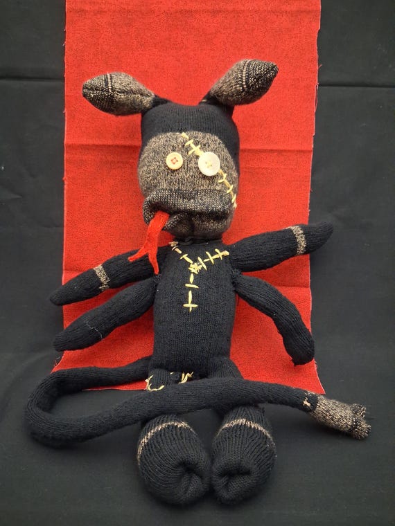 Sock Homunculus From the Void,phantasmagoria,lovecraftian,sock