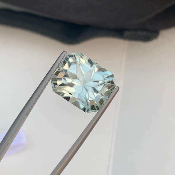 Extremely Rare 18.09ct Sky Blue Kunzite - Fancy Rose Cut Loose Gemstone - Africa
