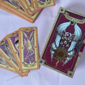 Cardcaptor Sakura / Carta Clow / Reproducción hecha a mano 1:1 de la Carta Clow