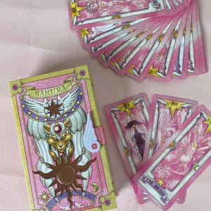 Cardcaptor Sakura / Clow-Karte / 1:1 handgemachte Reproduktion der Clow-Karte / Neues Sakura-Karten-Lesezeichen