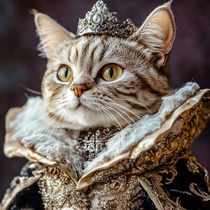 royal Pet Portrait, regal pet portrait, dog oil paint,  Queen pet portrait, King queen pet, Royal dog portrait, Renaissance Portraits paint