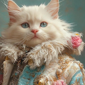 royal Pet Portrait, regal pet portrait, dog oil paint,  Queen pet portrait, King queen pet, Royal dog portrait, Renaissance Portraits paint