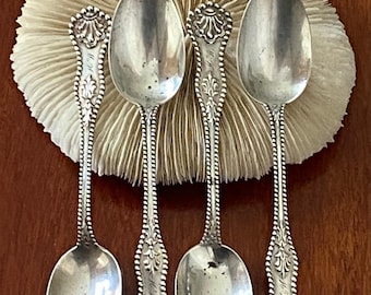 ヴィンテージ　ゴーハム社STERLINGシルバーティースプーン　ゴーハムシルバー Gorham Sterling Silver Tea Serving Spoon 6