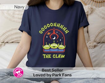 Toy Story The Claw shirt, Disney Alien t-shirt, Fun Toy Story Shirt