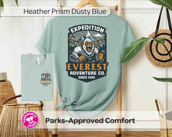 Expedition Everest Disney Shirt, Animal Kingdom Yeti Ride Tee