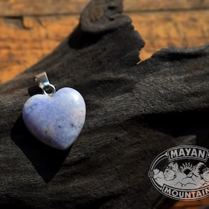 PURPLE JADE HEART // Valentines Day // lilac Lilac Lavender // 925 Silver Bail // Necklace Pendant // Guatemalan Guatemala