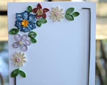 Quilled Card, Handmade Card, Greeting Card, Birthday Card