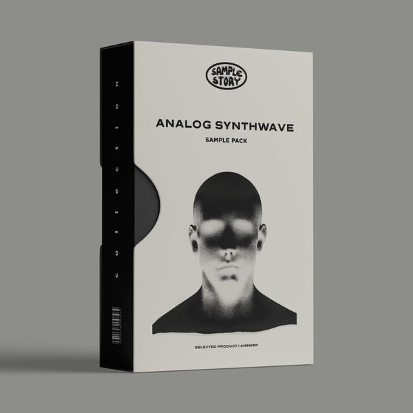 Paquete de muestras de Synthwave analógico: Bajo, batería y bucles de efectos retro de los 80 (descarga instantánea)