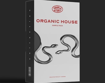 Organic House Sample Pack: WAV Sounds, Basses, Drums (Instant Download)