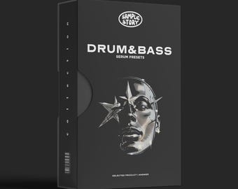 Drum & Bass Serum Presets: 250 Basses, Leads, Synths, FX (Instant Download)