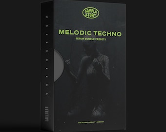 200 Melodic Techno Serum Bundle Presets: Arps, Bass , FX, Leads, Synths (Instant Download)
