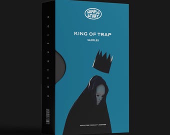 King Of Trap : Atmospheres Loops, Drum & Melodic Loops, One Shots, Serum Presets (Instant Download)