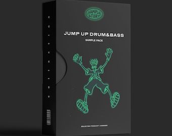 Jump Up Drum&Bass Sample Pack: WAV Loops, Serum Presets (Instant Download)