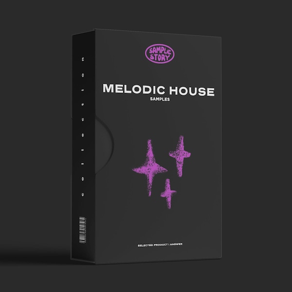 Muestras de house melódico: bajo, sintetizador, bucles musicales, WAV (descarga instantánea)