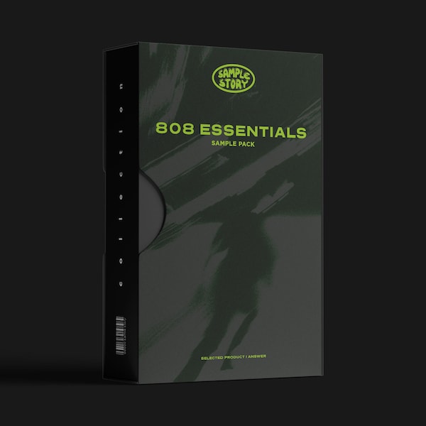 808 Essentials: Archivos WAV, 808 Bass (100 sonidos) (Descarga instantánea)