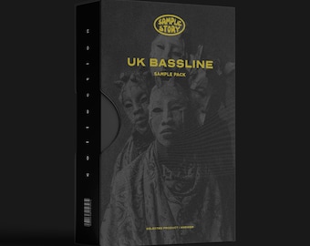 UK Bassline Sample Pack: Melodies, Loops, Drums (Instant Download)
