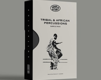 Tribal and African Percussion Samples : Balafon, Djembe, Conga Loops, WAV (Instant Download)
