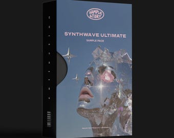 Synthwave Ultimate Sample Pack: WAV Sounds, Loops, FX (Instant Download)