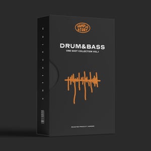 Drum & Bass One Shot Collection Vol.1: WAV Samples (Instant Download)
