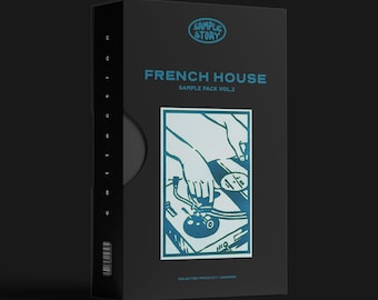 French House Sample Pack vol.2 : Retro 90s Music Loops (Drums, Basses, Melodies, Synths)