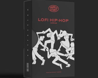 LoFi Hip-Hop Sample Pack: Drums, Piano, Pads - WAV Loops (Instant Download)