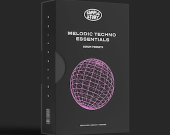 Melodic Techno Serum Presets: 250 Soundscapes (Instant Download)