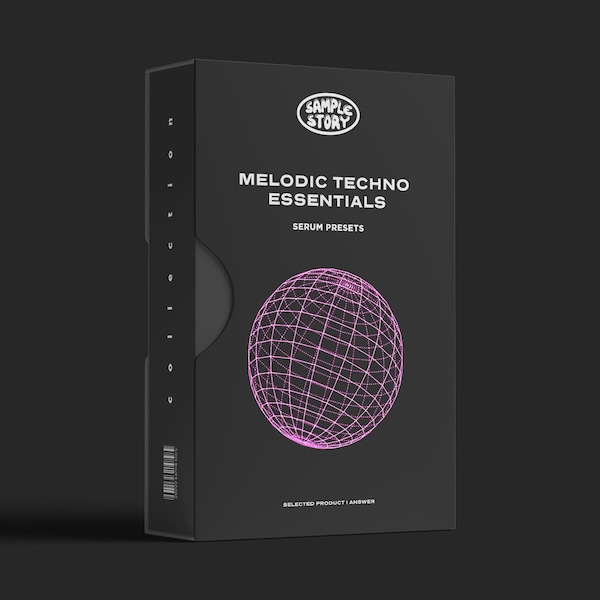 Presets de Melodic Techno Serum: 250 paisajes sonoros (descarga instantánea)