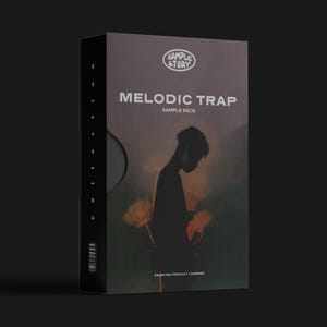 Melodic Trap Sample Pack: Bass, Drums, Synths, One Shots (Instant Download)