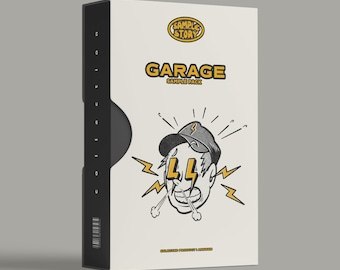 Garage Sample Pack | Atmospheric Bass & Drum Loops (WAV) (Instant Download)