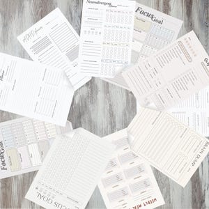 ADHD Planner for Adults & Students (10 Pages) | Printable Daily Focus Organizer | Undated Neurodivergent To-Do List for Productivity  Menta