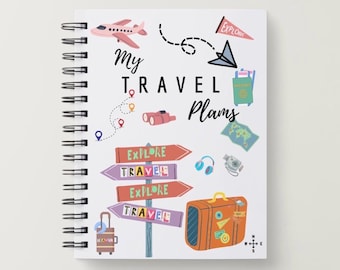 My Travel Planner: Adventure Trip Planner/Notebook