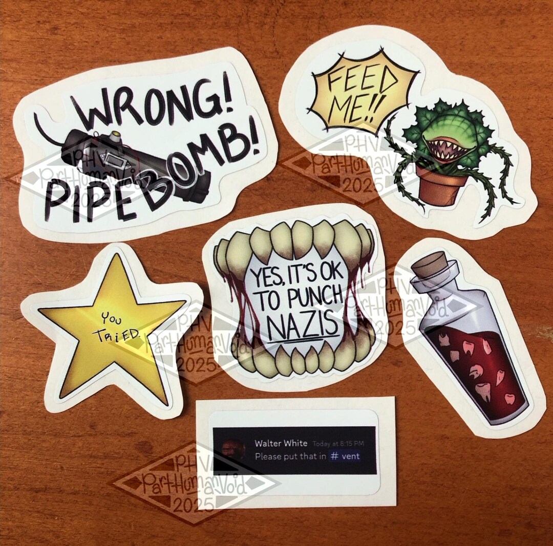 Silly Stickers Collection 1 - Etsy