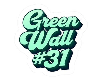 Green Wall Aerin Frankel Sticker