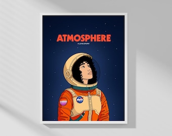 Atmosfera – Fan Art Print de Vanessa inspirada em Taylor Jenkins Reid 8x10