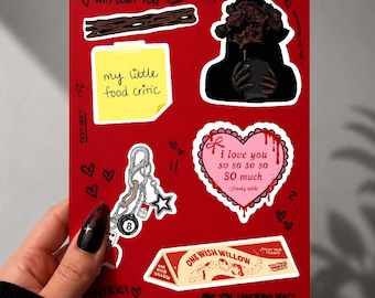 Obsession (2026) Inspired Sticker Pack