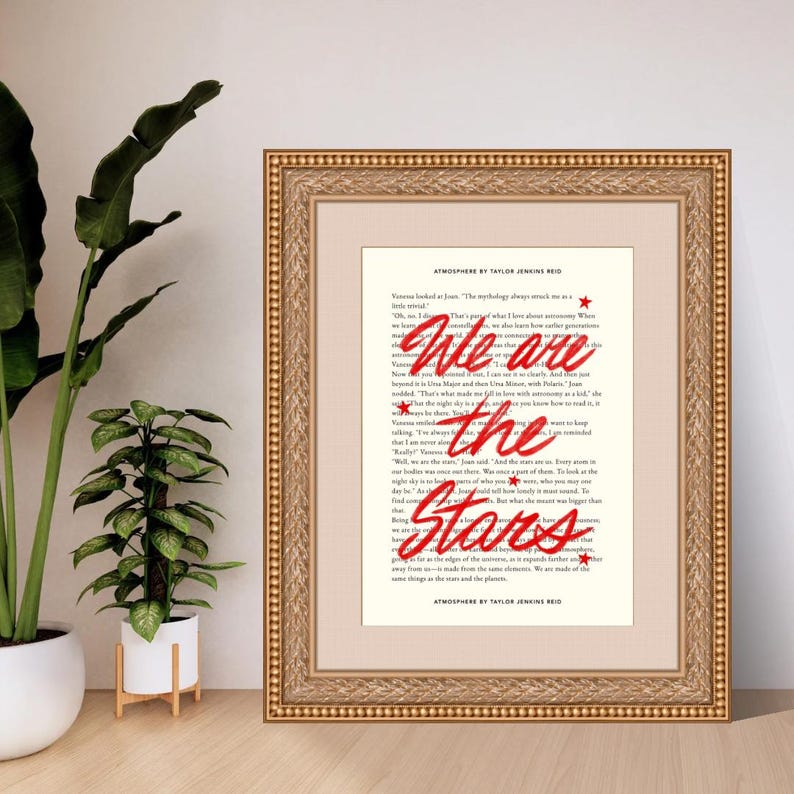 Atmosphere: Taylor Jenkins Reid Book Art (Download Digital) imagem 6