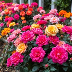 200 Moss Rose double mix color seeds portulaca grandiflora flowers