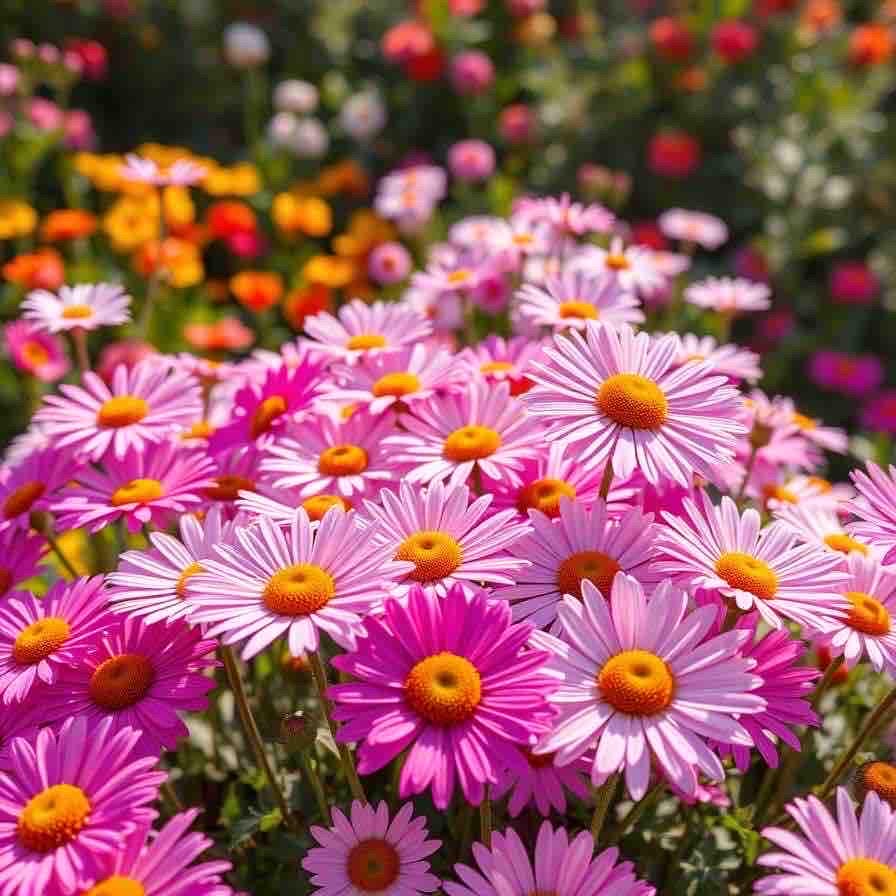 Edmonds Daisy Color 200 Painted Daisy Seeds Mixed Colors Butterflies Pollinator - Etsy