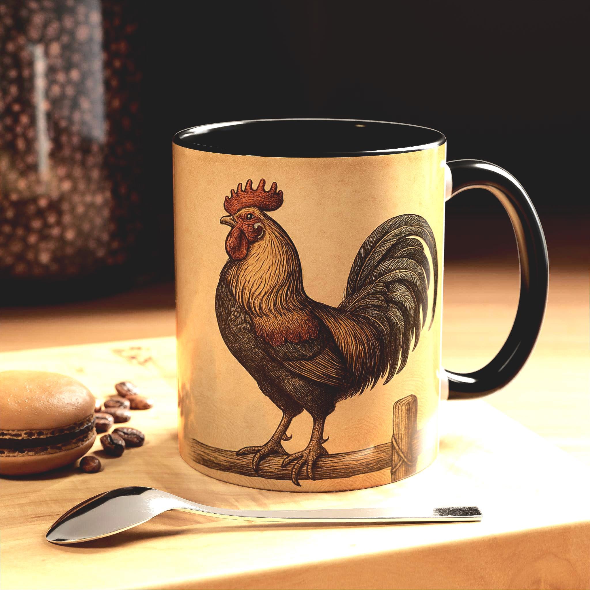 Tasse à Café Coq Sarcastique : Cadeau Humoristique Drôle De