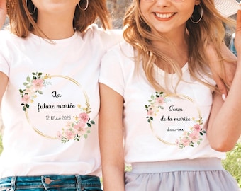 Personalized hen party t-shirt - Bride-to-be t-shirt, bride's team gift, hen party name, hen party planning t-shirt