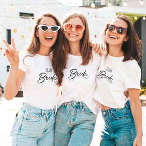 Future bride EVJF t-shirt - team bride evjf t-shirt, evjf gift, future bride team bride t-shirt, bride t-shirt