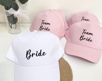Gorro de despedida de soltera - Gorro de novia/equipo, accesorio de despedida de soltera, regalo de boda, gorro de novia personalizado, gorro de despedida de soltera