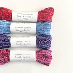 SASHIKO THREAD HOBBYRAHOBBYRE --- 1 skein 30m / Sold by the skein