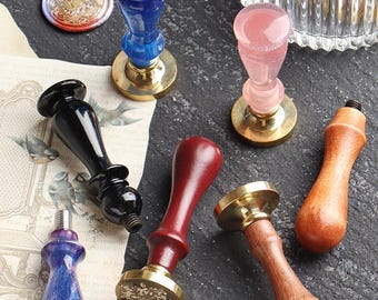 Replacement Wood Handle for Wax Sealing Stamp, Wooden Wax Seal Stamp Handle, DIY Craft Accessory