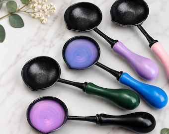 Non-stick, lättrengjord vaxsmältsked; värmebeständigt värmeverktyg för vaxpärlor